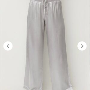 PJ Harlow brand new satin pants pajamas